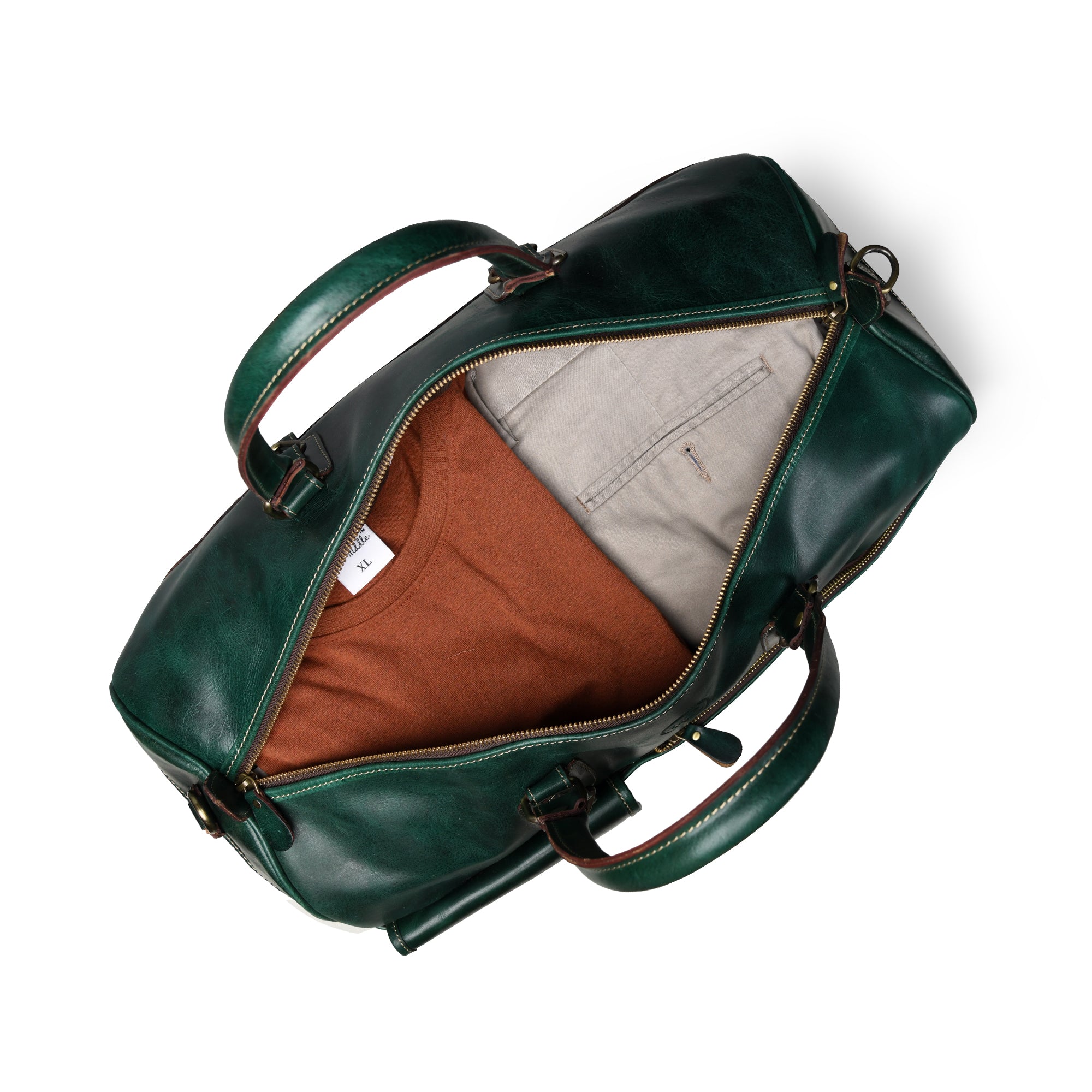 The Odyssey Leather Travel Duffel Bag
